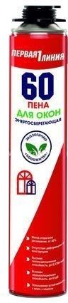 Пена монтажная Первая линия, профессиональная, для окон, 720 гр купить в СОМ