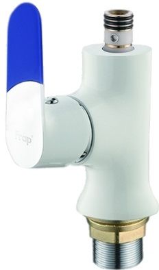 Смеситель для мойки Frap 4034, без излива, белый купить в СОМ