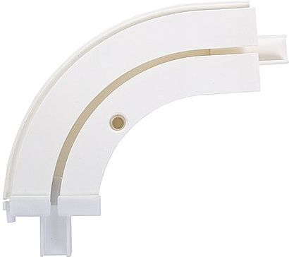 Угол Эркерный 1-рядный белый 1шт купить в СОМ