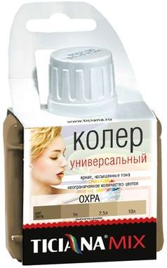 Колер Ticiana Mix, универсальный, охра, 80 мл купить в СОМ