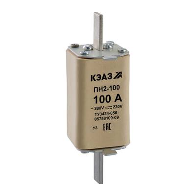 Вставка плавкая ПН-2, 100 А купить в СОМ