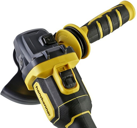 Машина углошлифовальная Hanskonner HAG18125 1BatterySystem, 18В, Li-ion, 4.0А/ч, 125мм, бесщеточная купить в СОМ