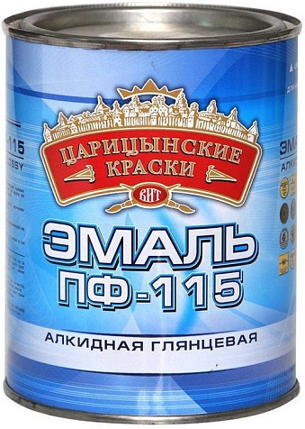 Эмаль ПФ-115 Царицынские краски, шоколад, 0.8 кг купить в СОМ