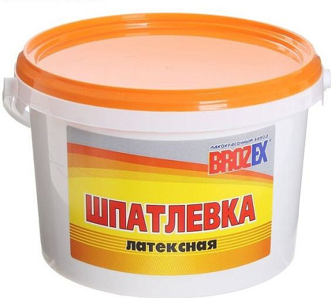 Шпаклевка латексная Brozex, 0.9 кг купить в СОМ