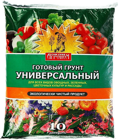 Грунт АГРОНОМ универсальный 10л,  АСР купить в СОМ