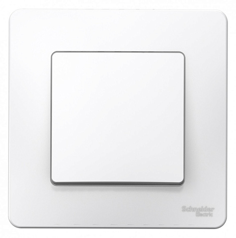 Переключатель BLANCA 1 клавиша 10A 250B белый купить в СОМ