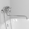 Смеситель для ванны Avrora Vesta AV2133, латунь, хром купить в СОМ