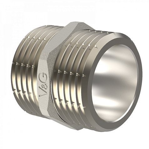 Ниппель 1/2" НН V&G купить в СОМ