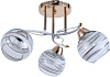 Люстра ЭкономСвет 12264/3FGD+WT WT+CL+GD   E27, до 60 Вт, до 7 м² купить в СОМ