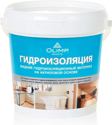 Гидроизоляция жидкая OLIMP, 1 кг купить в СОМ