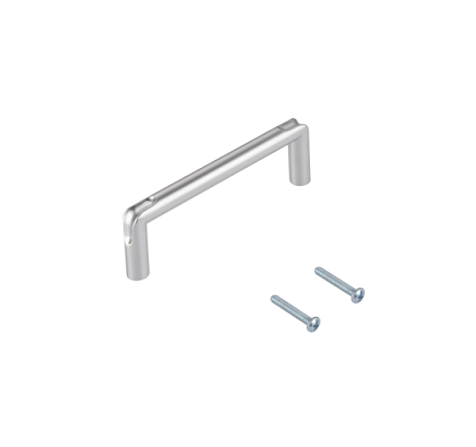 Ручка меб. 3902-128-SCHR 128мм, SATIN CHROME купить в СОМ