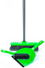 Набор для уборки щетка для пола 110см, совок с резинкой, щетка-сметка купить в СОМ