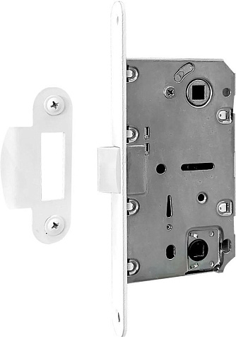 Защелка врезная PUNTO LM/PL96WC-50/BL WH белый купить в СОМ