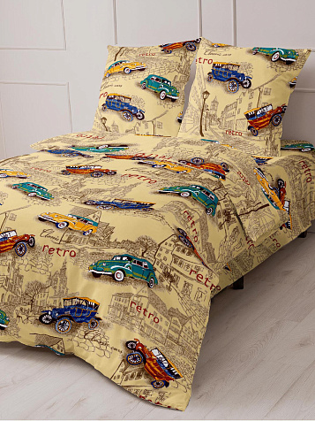 Комплект постельного белья Мамино Счастье 1,5сп детский поплин купить в СОМ
