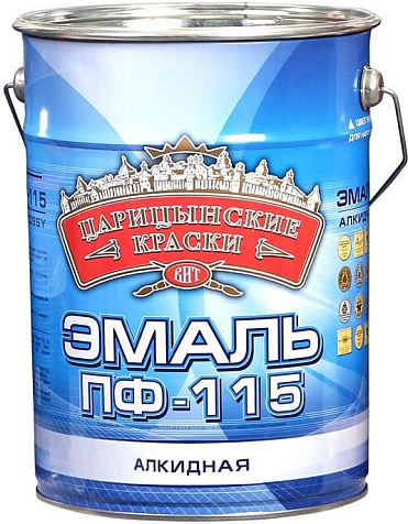 Эмаль ПФ-115 Царицынские краски, шоколад, 5 кг купить в СОМ