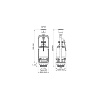Клапан выпускной Iddis F012400-0008, одноуровневый купить в СОМ