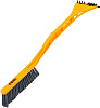 Щетка-сметка для снега Denzel со скребком, 590 мм купить в СОМ