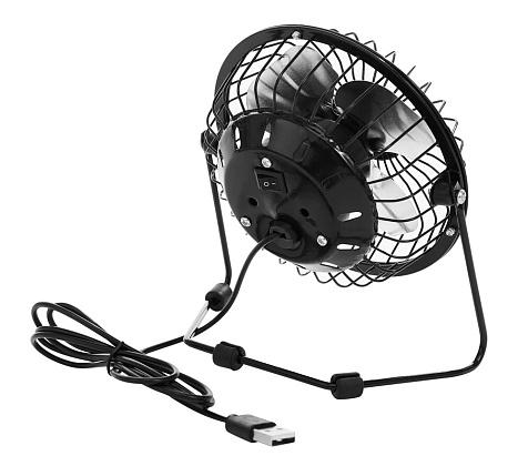 Вентилятор настольный DOMIE DX-4 USB черный купить в СОМ