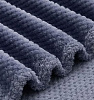 Плед Home Jalon Соты 150х200 сине-серый купить в СОМ