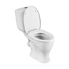Унитаз-компакт Сантери Воротынский белый, арматура, сиденье купить в СОМ