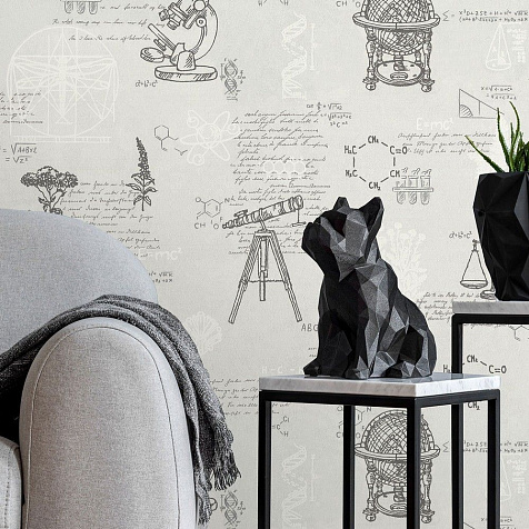 Обои виниловые на флизелиновой основе 6050-00 Deco-Deco Alchemy, 1.06 х 10 м . купить в СОМ