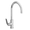 Смеситель для мойки Avrora Glade AV3021, латунь, хром купить в СОМ