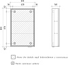 Зеркало-шкаф Equil Strong 50.1D, дуб черный купить в СОМ