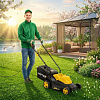 Газонокосилка электрическая HUTER ELM-1400Т, несамоходная купить в СОМ