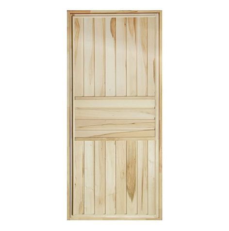 Дверь глухая Промо Эконом, осина, 700х1700 мм купить в СОМ
