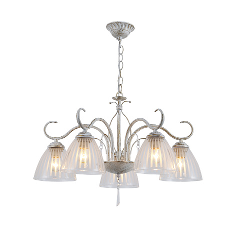 Светильник  Linvel LV 9421/5 Наис Белый/золото Е27 60W купить в СОМ