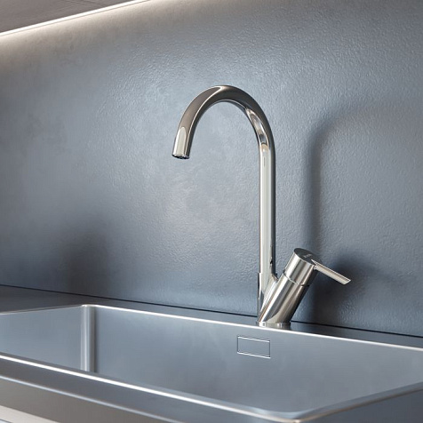 Смеситель для мойки Iddis Kitchen Line K11SB0Ji05, латунь купить в СОМ