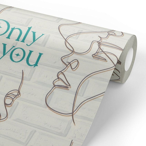 Обои виниловые на флизелиновой основе 6063-01 Deco-Deco Only you, 1.06 х 10 м . купить в СОМ