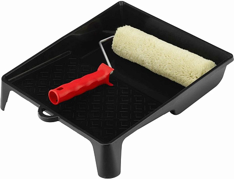 Набор MATRIX: валик полиакрил 250мм, ванночка 330х350мм купить в СОМ