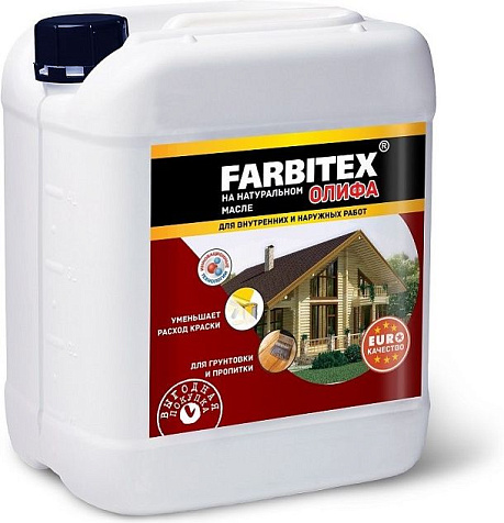 Олифа Farbitex 10 л купить в СОМ